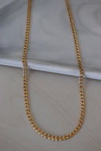 Load image into Gallery viewer, 21K Yellow Gold Cuban Chain Necklace 3.5mm
