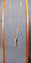 Load image into Gallery viewer, 18K Yellow Gold Snake Pendant Necklace
